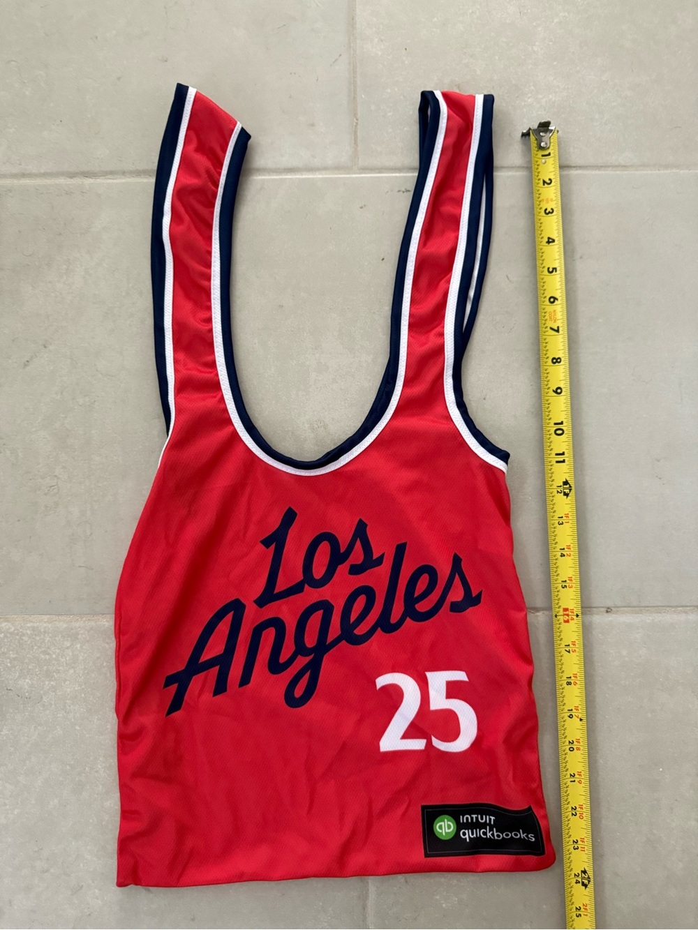Los Angeles Clippers jersey shopping bag